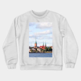 Buildings in Helsinki Crewneck Sweatshirt